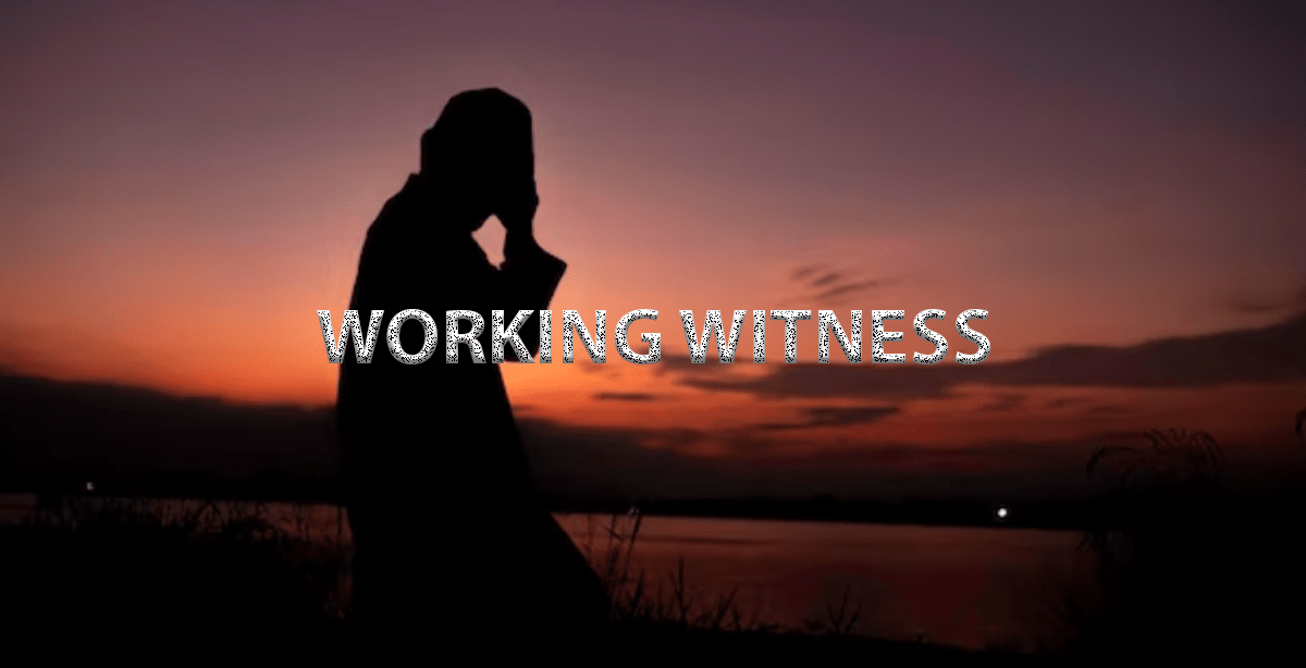 WORKING WITNESS